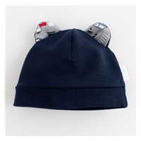 Niemowlęca czapka z uszkami New Baby Go!go!go!