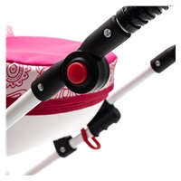 Wózek dla lalek New Baby COMFORT różowy serduszka