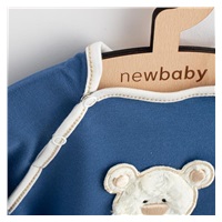 Dziecięce spodnie dresowe i bluza New Baby Sebastian niebieski