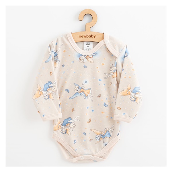 Dziecięce bawełniane body z długim rękawem New Baby Wróżka