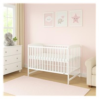 Łóżeczko dla dzieci New Baby LILLY białe