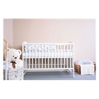 Łóżeczko dla dzieci New Baby MIA białe