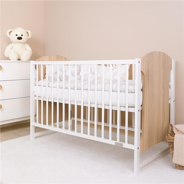 Łóżeczko dla dzieci New Baby MIA dąb