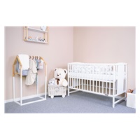 Łóżeczko dla dzieci New Baby POLLY białe