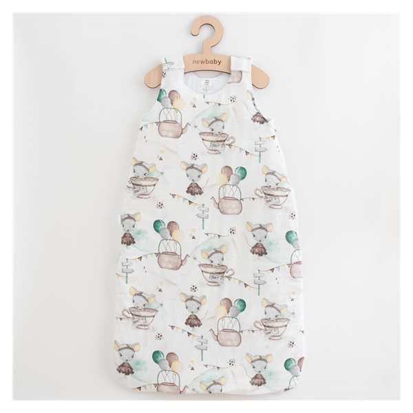 Niemowlęcy śpiworek  z wypełnieniem New Baby Mouse Mia