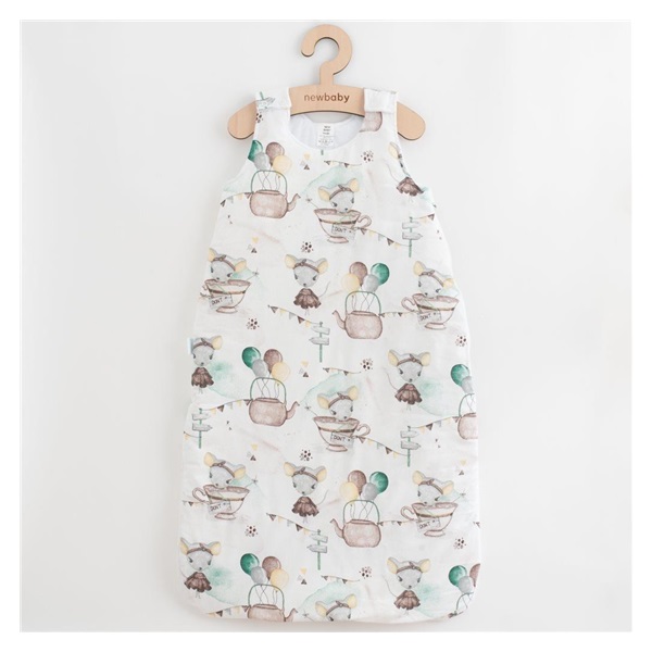 Niemowlęcy śpiworek  z wypełnieniem New Baby Mouse Mia