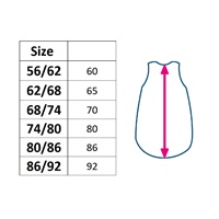 Niemowlęcy śpiworek  z wypełnieniem New Baby Mouse Mia