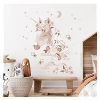 Naklejka na ścianę Boho unicorn