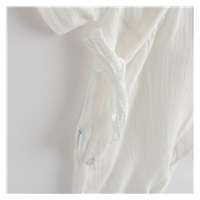 Letni muślinowy pajac dla niemowląt New Baby Soft dress beżowy