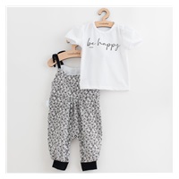2-częściowy letni zestaw dla dziewczynki New Baby Be Happy
