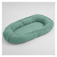 Muślinowe gniazdko dla dziecka New Baby zielone