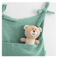 Muślinowy organizer New Baby zielony