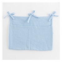 Muślinowy organizer New Baby niebieski