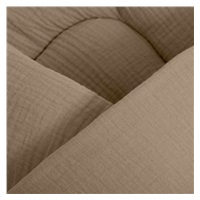 Muślinowy rożek z kapturkiem New Baby beżowy