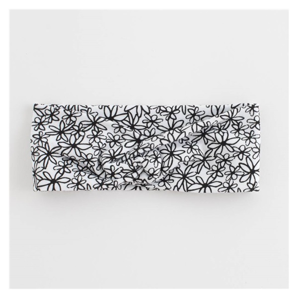 Niemowlęca bawełniana opaska New Baby Be Happy