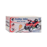 Dziecięcy jeździk z dźwiękiem Quad Baby Mix zielony