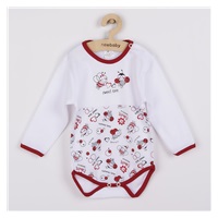 Bawełniane body z długim rękawem New Baby Biedronka