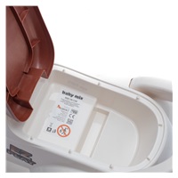 Dziecięcy jeździk z dźwiękiem Baby Mix Scooter biały