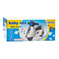 Dziecięcy jeździk z dźwiękiem Baby Mix Scooter biały