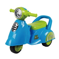 Dziecięcy jeździk z dźwiękiem Baby Mix Scooter niebieski
