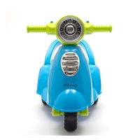 Dziecięcy jeździk z dźwiękiem Baby Mix Scooter niebieski