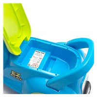 Dziecięcy jeździk z dźwiękiem Baby Mix Scooter niebieski