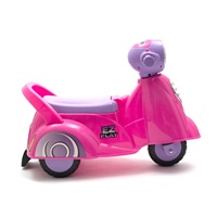 Dziecięcy jeździk z dźwiękiem Baby Mix Scooter różowy