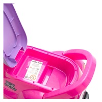 Dziecięcy jeździk z dźwiękiem Baby Mix Scooter różowy