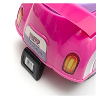 Dziecięcy jeździk z dźwiękiem Baby Mix Scooter różowy