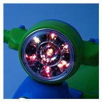 Dziecięcy jeździk z dźwiękiem Baby Mix Scooter różowy