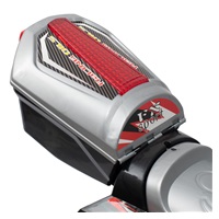 Motocykl na akumulator dla dzieci Baby Mix RACER czerwono-czarny