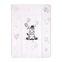 Przewijak miękki New Baby Zebra 70x50 cm biały