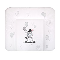 Przewijak miękki New Baby Zebra biały 85x70