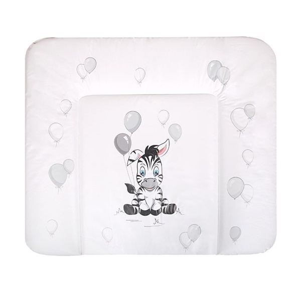 Przewijak miękki New Baby Zebra biały 85x70